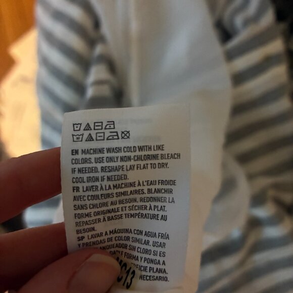 American Eagle Outfitters Striped Button Front Midi Dress - Picture 9 of 9